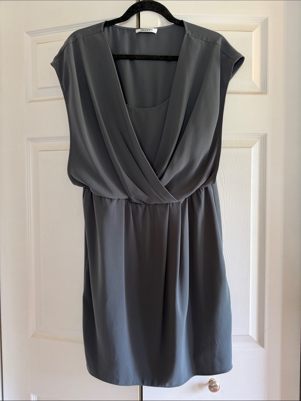 DKNYC faux wrap dress